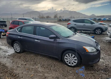 2014 Nissan Sentra S from USA, damaged, VIN 3N1AB7AP5EL629432